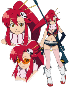 【悲報】グレンラガンのヨーコ、今見ると貧乳