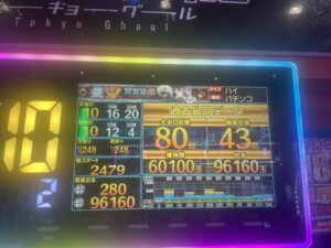 e東京喰種で2500近くハマってチャージ10回のみ、2ヶ月で120万負けてるんだが！